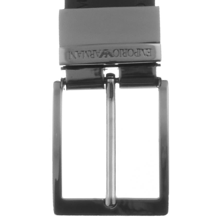 Alternative Image for ProductEmporio Armani Reversible Leather Belt Black3